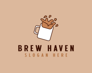 Espresso Coffee Drink logo design