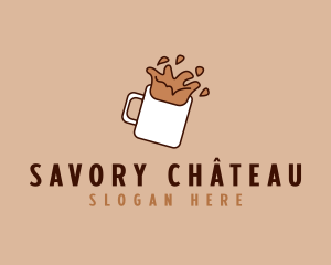 Espresso Coffee Drink logo design