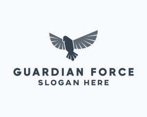 Aviation Falcon Bird logo design