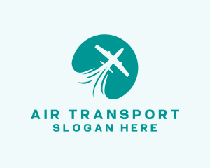 Pilot Airplane Travel logo design