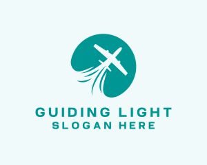 Pilot Airplane Travel logo design