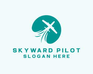 Pilot Airplane Travel logo