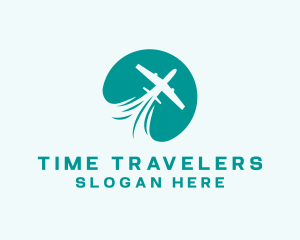 Pilot Airplane Travel logo design