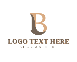 Boutique Luxury Letter B logo