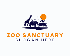 Animal Wildlife Safari logo design