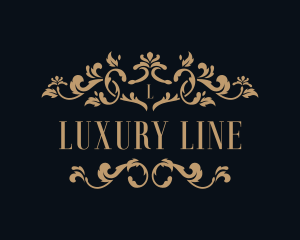 Luxury Stylish Floral logo design