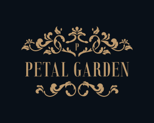 Luxury Stylish Floral logo design