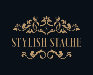 Luxury Stylish Floral logo design