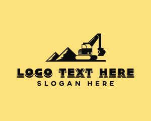 Industrial Mining Excavator logo