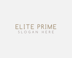 Premium Fashion Minimalist logo design