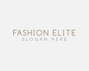 Premium Fashion Minimalist logo design