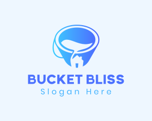 Paint Bucket Home logo design