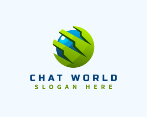 Generic 3d Globe logo design