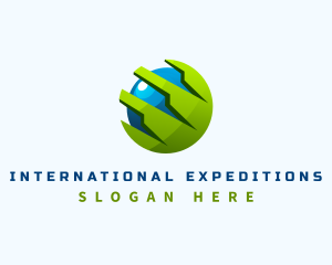 Generic 3d Globe logo design