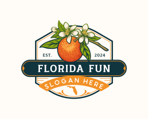 Florida Orange Blossom Fruit logo