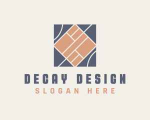 Flooring Pattern Tile Design logo design