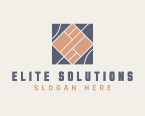 Flooring Pattern Tile Design logo