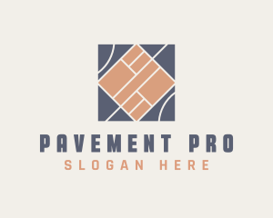 Flooring Pattern Tile Design logo design