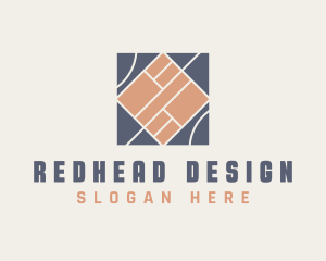 Flooring Pattern Tile Design logo design