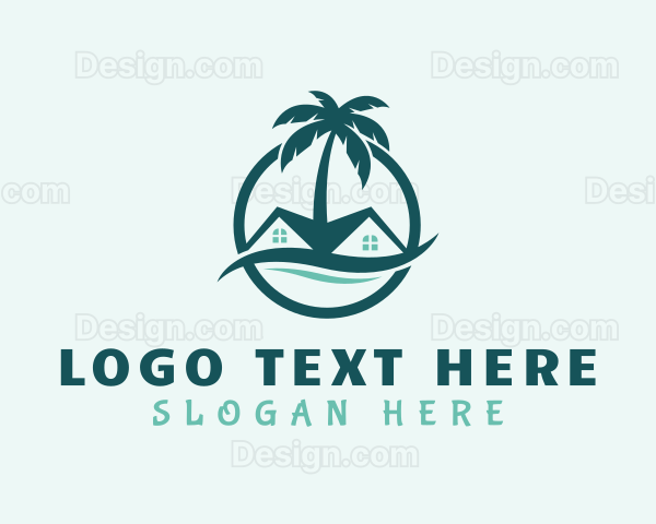 Vacation Beach House Logo