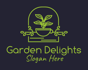 Minimalist House Plant  logo design