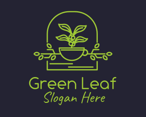 Minimalist House Plant  logo design