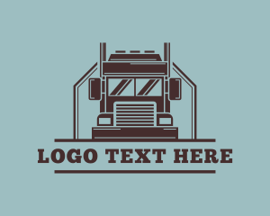 Freight Truck Logistics logo