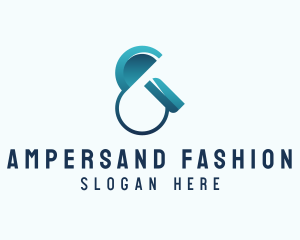 Elegant Business Ampersand logo design