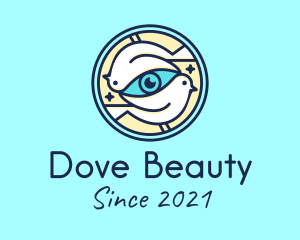 Mystic Eye Dove logo design