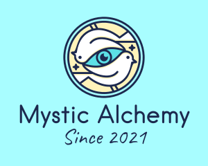 Mystic Eye Dove logo design