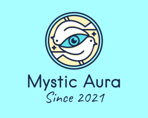 Mystic Eye Dove logo design