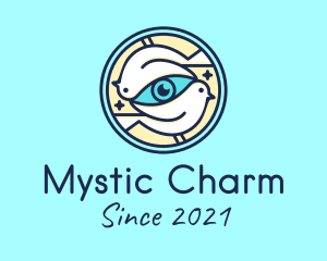 Mystic Eye Dove logo design