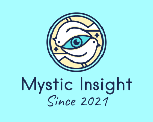 Mystic Eye Dove logo design