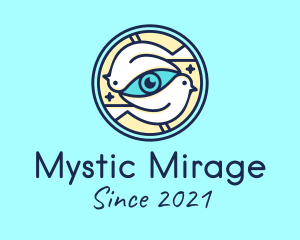 Mystic Eye Dove logo design