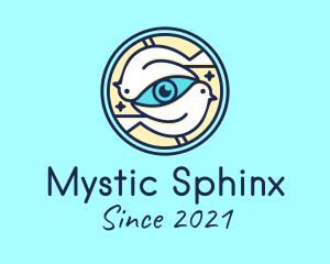 Mystic Eye Dove logo design