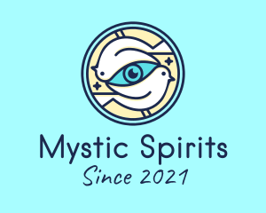 Mystic Eye Dove logo design