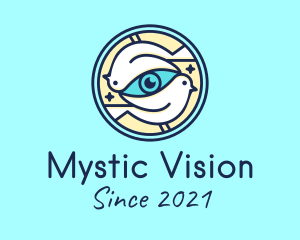 Mystic Eye Dove logo design