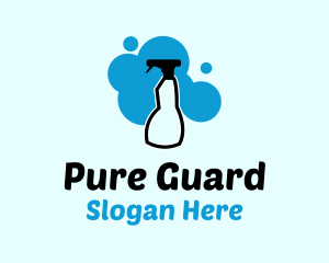 Disinfectant Spray Bottle logo