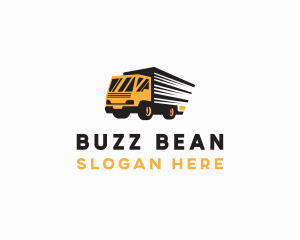 Logistics Truck Delivery logo design