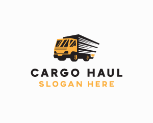 Logistics Truck Delivery logo