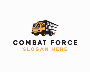 Logistics Truck Delivery logo