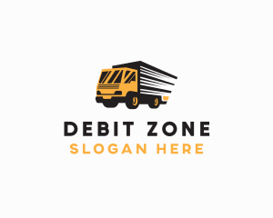 Logistics Truck Delivery logo design