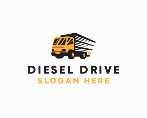 Logistics Truck Delivery logo