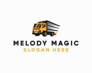 Logistics Truck Delivery logo