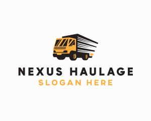 Logistics Truck Delivery logo