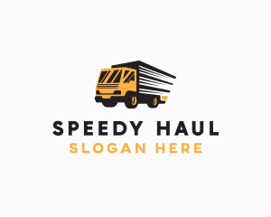 Logistics Truck Delivery logo