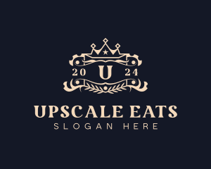 Upscale Event Royalty logo design