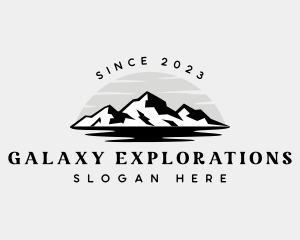 Outdoor Mountain Alpine logo design