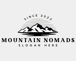 Outdoor Mountain Alpine logo design