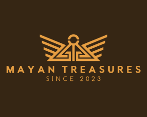 Ancient Temple Wings logo design